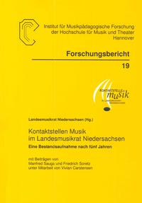Vorderes Coverbild Kontaktstellen Musik im Landesmusikrat Niedersachsen