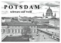 Potsdam schwarz auf weiß (Wandkalender 2026 DIN A2 quer), CALVENDO Monatskalender