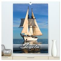Segeln - auf Kurs (hochwertiger Premium Wandkalender 2025 DIN A2 hoch), Kunstdruck in Hochglanz
