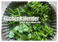 Küchenkalender - lecker durch dieses Jahr (Wandkalender 2026 DIN A3 quer), CALVENDO Monatskalender