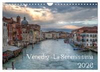 Venedig - La Serenissima 2026 (Wandkalender 2026 DIN A4 quer), CALVENDO Monatskalender