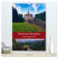 Welterbe Herkules (hochwertiger Premium Wandkalender 2025 DIN A2 hoch), Kunstdruck in Hochglanz