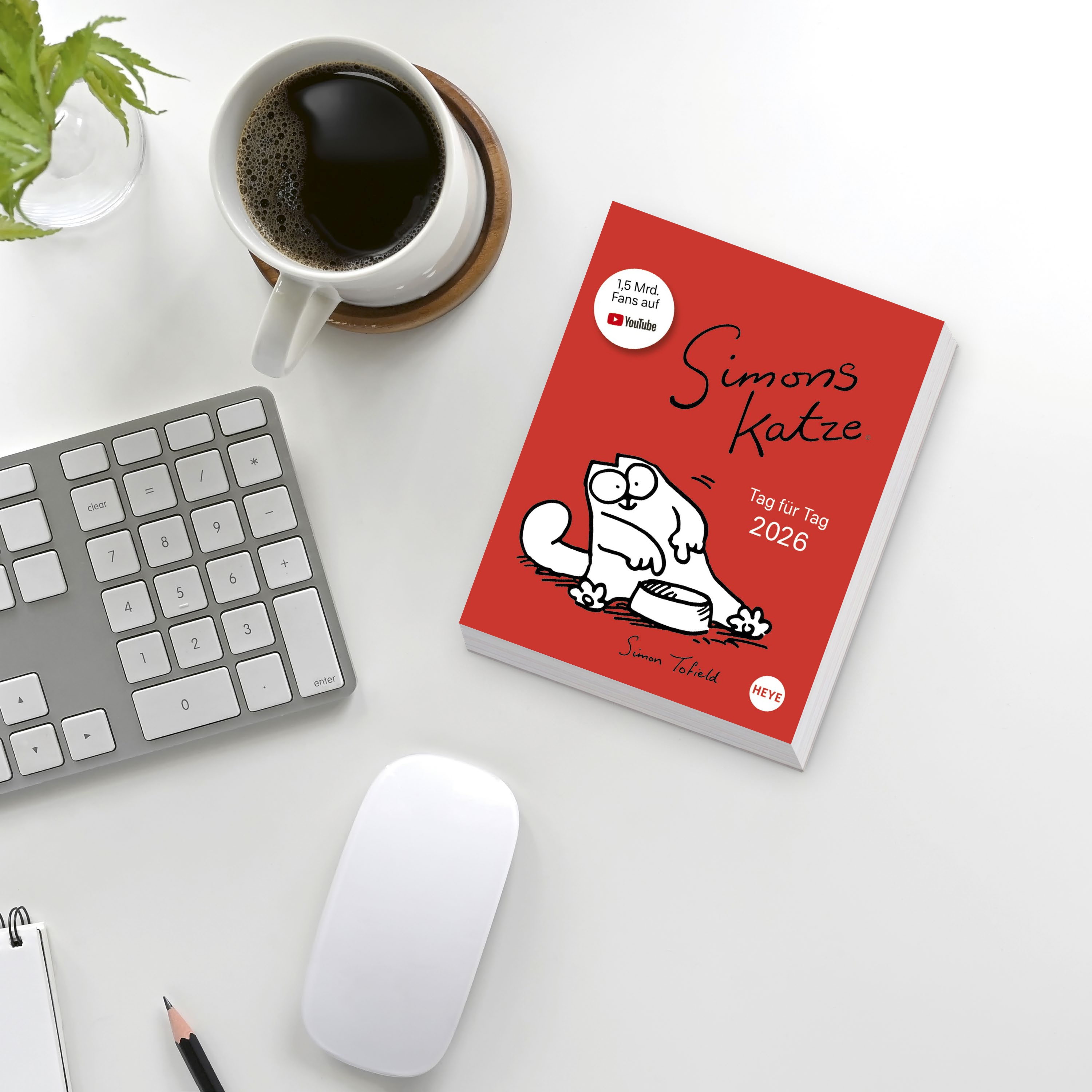 Simons Katze Tagesabreißkalender 2026
