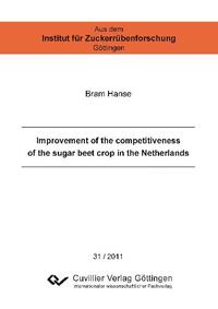 Improvement of the competitiveness of the sugar beet crop in the Netherlands