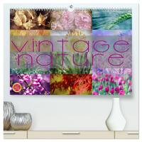 Vintage Nature - Romantische Naturaufnahmen (hochwertiger Premium Wandkalender 2025 DIN A2 quer), Kunstdruck in Hochglanz