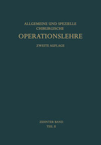 Die Operationen an den Extremitäten