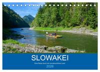 Slowakei - Eine Reise durch ein wunderschönes Land. (Tischkalender 2026 DIN A5 quer), CALVENDO Monatskalender