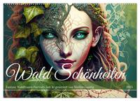 Wald Schönheiten (Wandkalender 2025 DIN A2 quer), CALVENDO Monatskalender