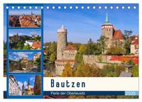 Bautzen - Perle der Oberlausitz (Tischkalender 2025 DIN A5 quer), CALVENDO Monatskalender