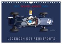 Legenden des Rennsports - Formel Junior 1955-1965 (Wandkalender 2025 DIN A4 quer), CALVENDO Monatskalender