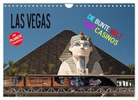 Las Vegas - Die bunte Welt der Casinos (Wandkalender 2026 DIN A4 quer), CALVENDO Monatskalender
