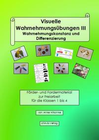 Visuelle Wahrnehmungsübungen III