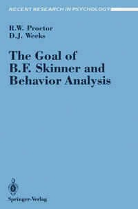 The Goal of B. F. Skinner and Behavior Analysis