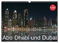 Abu Dhabi und Dubai (Wandkalender 2025 DIN A3 quer), CALVENDO Monatskalender