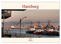 Hamburg Hafen (Wandkalender 2025 DIN A3 quer), CALVENDO Monatskalender