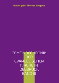 Vorderes Coverbild Gemeindechronik der evangelischen Kirche in Delbrück