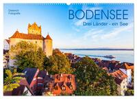 BODENSEE Drei Länder - ein See (Wandkalender 2026 DIN A2 quer), CALVENDO Monatskalender