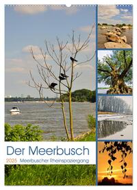 Der Meerbusch - Meerbuscher Rheinspaziergang (Wandkalender 2025 DIN A2 hoch), CALVENDO Monatskalender