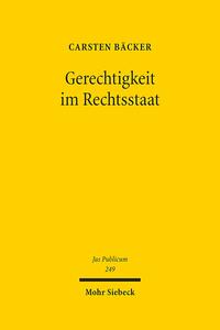 Vorderes Coverbild Gerechtigkeit im Rechtsstaat