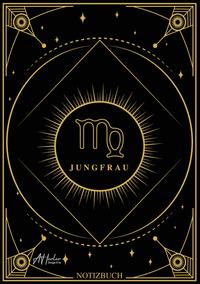 Edles Notizbuch Sternzeichen Jungfrau | Designed by Alfred Herler