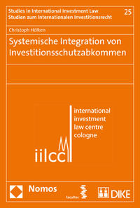 Vorderes Coverbild Systemische Integration von Investitionsschutzabkommen