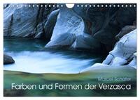 Farben und Formen der Verzasca (Wandkalender 2025 DIN A4 quer), CALVENDO Monatskalender