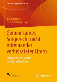 Vorderes Coverbild Gemeinsames Sorgerecht nicht miteinander verheirateter Eltern