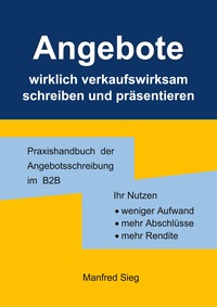 Vorderes Coverbild Angebote wirklich verkaufswirksam schreiben und präsentieren