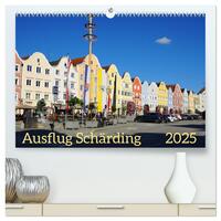 Ausflug Schärding (hochwertiger Premium Wandkalender 2025 DIN A2 quer), Kunstdruck in Hochglanz