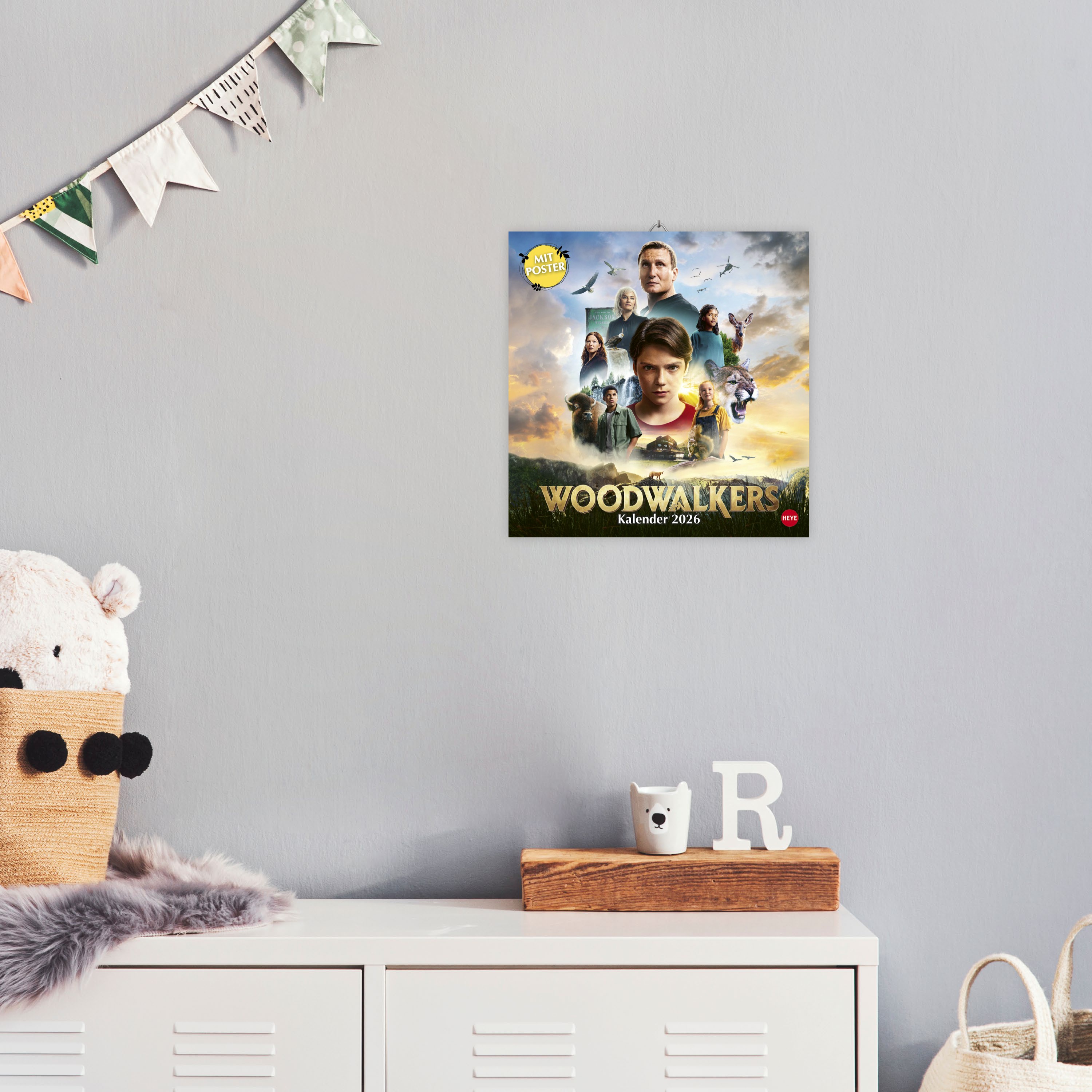 Woodwalkers Broschurkalender 2026