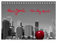 New York – The Big Apple (Tischkalender 2025 DIN A5 quer), CALVENDO Monatskalender
