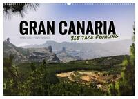 Gran Canaria - 365 Tage Frühling (Wandkalender 2025 DIN A2 quer), CALVENDO Monatskalender