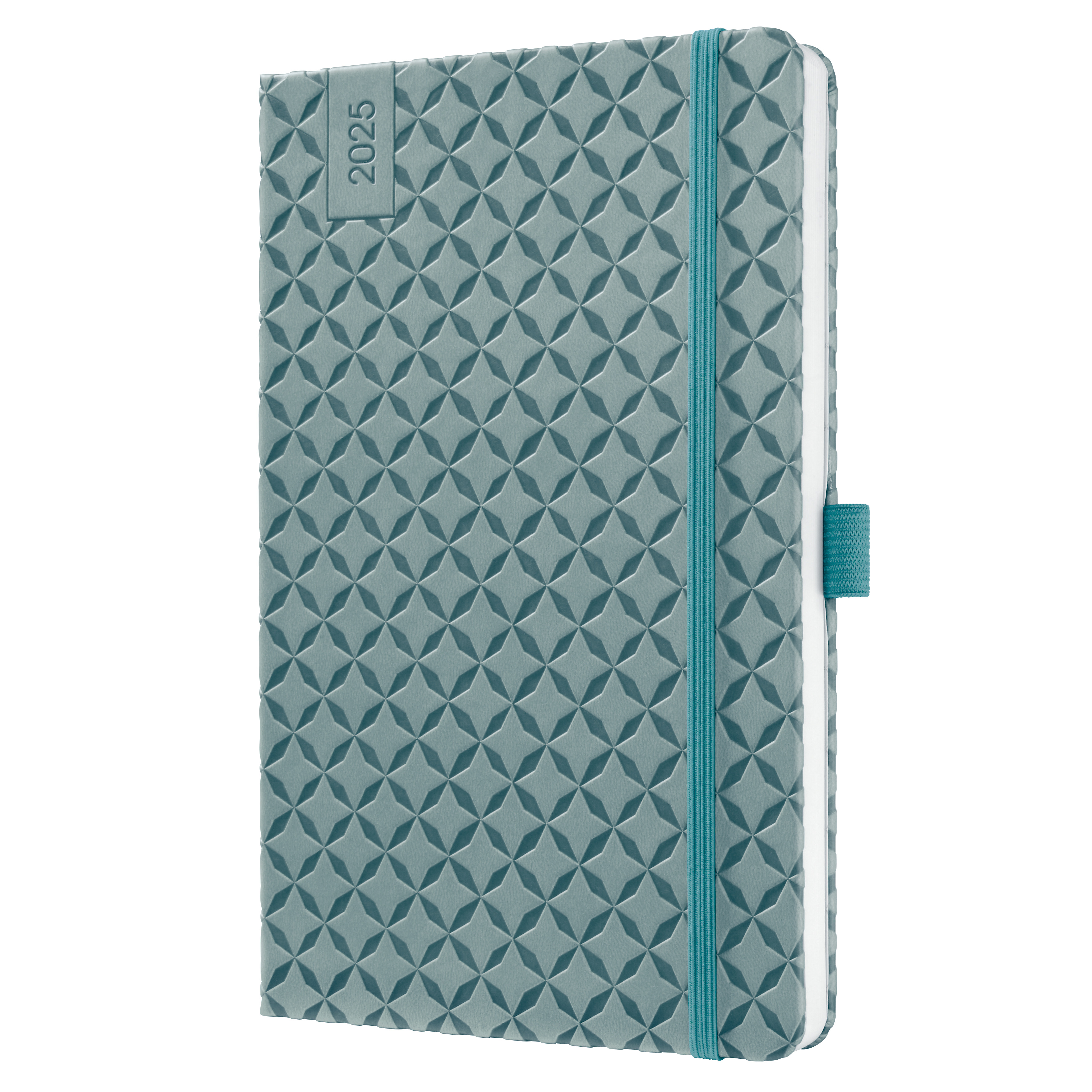 SIGEL J5133 Wochenkalender Jolie 2025 , ca. A5, mittelblau