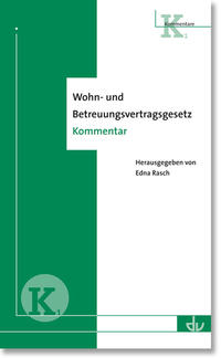 Vorderes Coverbild Wohn- und Betreuungsvertragsgesetz