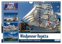 Windjammer-Regatta - Tall Ships Atlantic Challenge (Wandkalender 2026 DIN A4 quer), CALVENDO Monatskalender