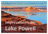 Vorderes Coverbild Impressionen am Lake Powell (Tischkalender 2025 DIN A5 quer), CALVENDO Monatskalender