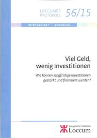 Viel Geld, wenig Investitionen