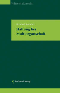 Vorderes Coverbild Haftung bei Multiorganschaft