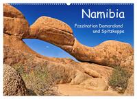 Namibia – Faszination Damaraland und Spitzkoppe (Wandkalender 2026 DIN A2 quer), CALVENDO Monatskalender