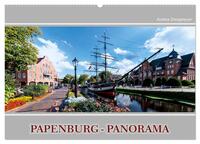 Papenburg-Panorama (Wandkalender 2025 DIN A2 quer), CALVENDO Monatskalender