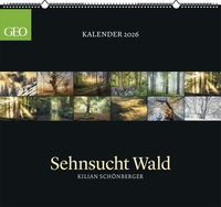 GEO Kalender: Sehnsucht Wald 2026 - Wand-Kalender - Natur-Kalender - 60x55
