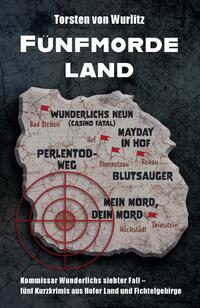 Vorderes Coverbild Fünfmordeland