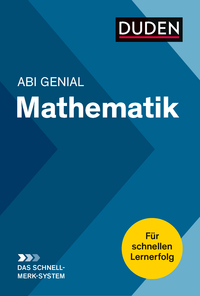 Vorderes Coverbild Abi Genial Mathematik:Das Schnell-Merk-System