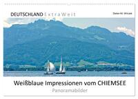 Weißblaue Impressionen vom Chiemsee (Wandkalender 2026 DIN A2 quer), CALVENDO Monatskalender