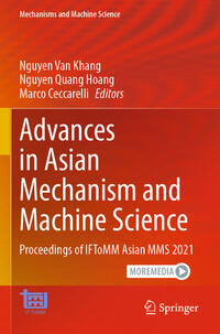 Advances in Asian Mechanism and Machine Science