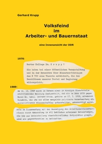 Vorderes Coverbild Volksfeind im Arbeiter- und Bauernstaat