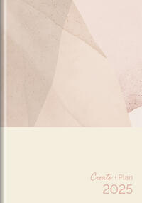 Buchkalender Create & Plan Abstract 2025