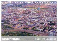 Vorderes Coverbild Mannheim - Stadt im Quadrat (Wandkalender 2025 DIN A4 quer), CALVENDO Monatskalender
