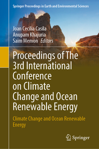 Proceedings of The 3rd International Conference on Climate Change and Ocean Renewable Energy