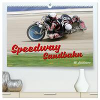Speedway Sandbahn (hochwertiger Premium Wandkalender 2026 DIN A2 quer), Kunstdruck in Hochglanz
